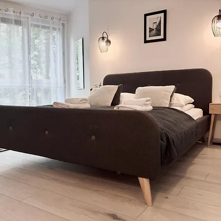 Apartament Al-dom Awangardia 211, W Dzielnicy Uzdrowiskowej, 300m Do Morza Kołobrzeg